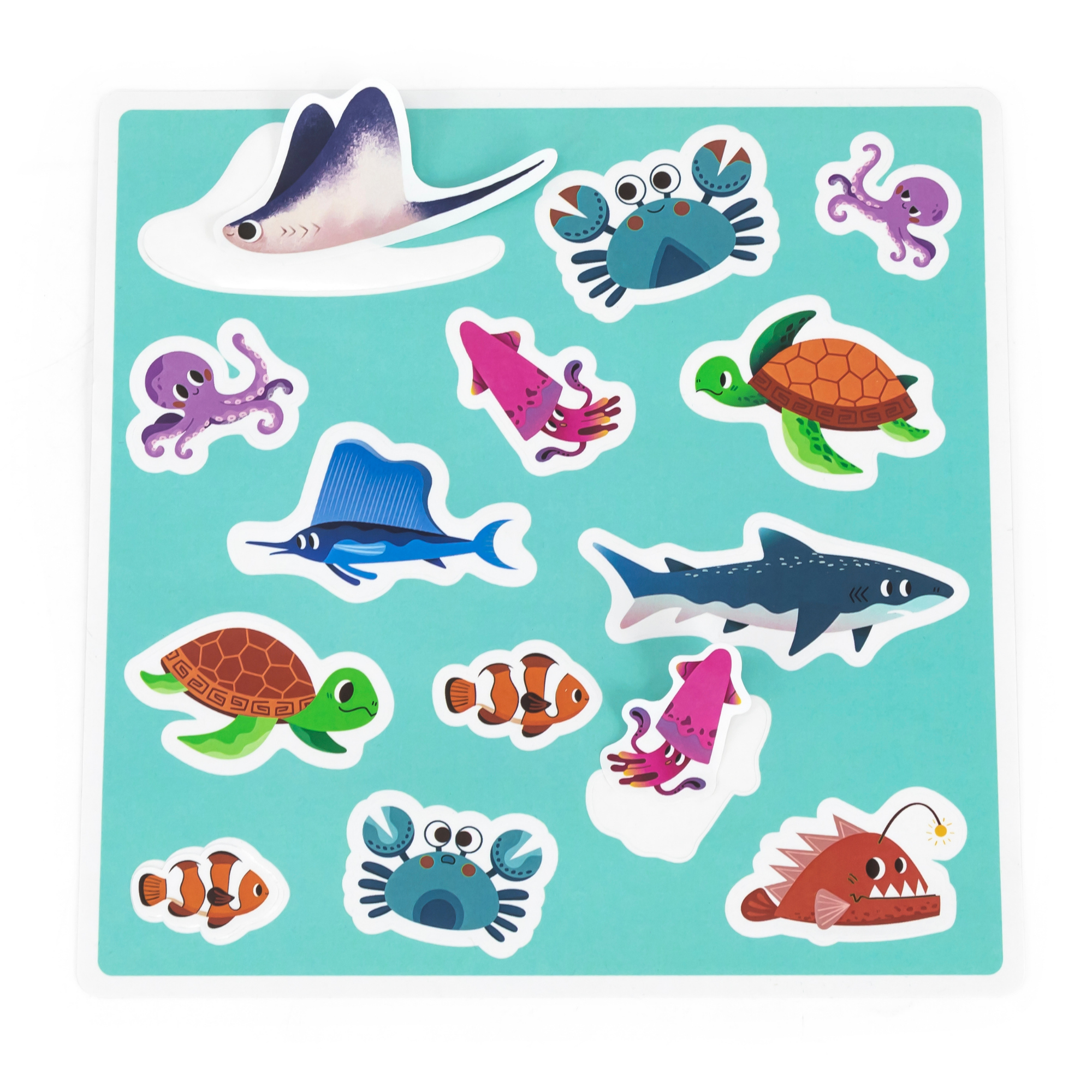 Viga Catching Fishes, 26 Piece Magnetic Puzzle, Montessori Wooden Toy, Develops Sensory, Cognitive & Fine Motor Skills, Non-Toxic & Eco-friendly Kids Educational Toy, Suitable for Children Aged 18M+