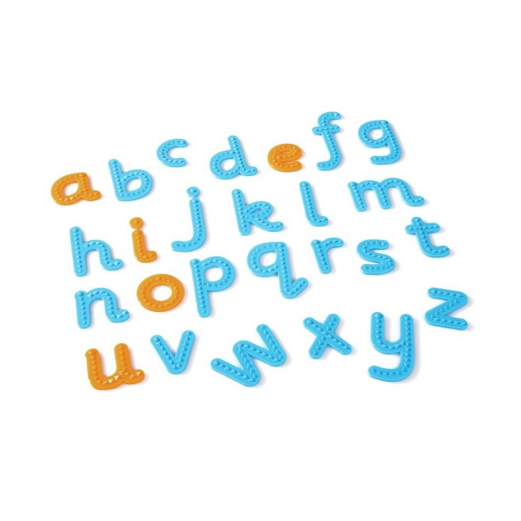 موارد التعلم - حروف لمسية، مدخلات حسية للتعرف على الحروف وتكوينها، بلاستيك متين، دليل أنشطة متعدد اللغات، مناسب للأعمار من 4 سنوات فما فوق