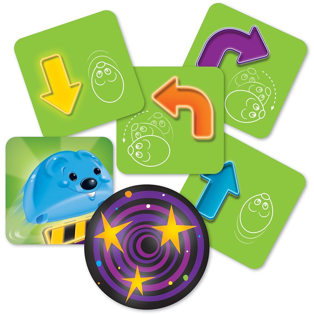 موارد التعلم لعبة لوحة Code & Go Robot Mouse Mania، مقدمة مبكرة للبرمجة والعلوم والتكنولوجيا والهندسة والرياضيات للأطفال من سن 5 سنوات فما فوق
