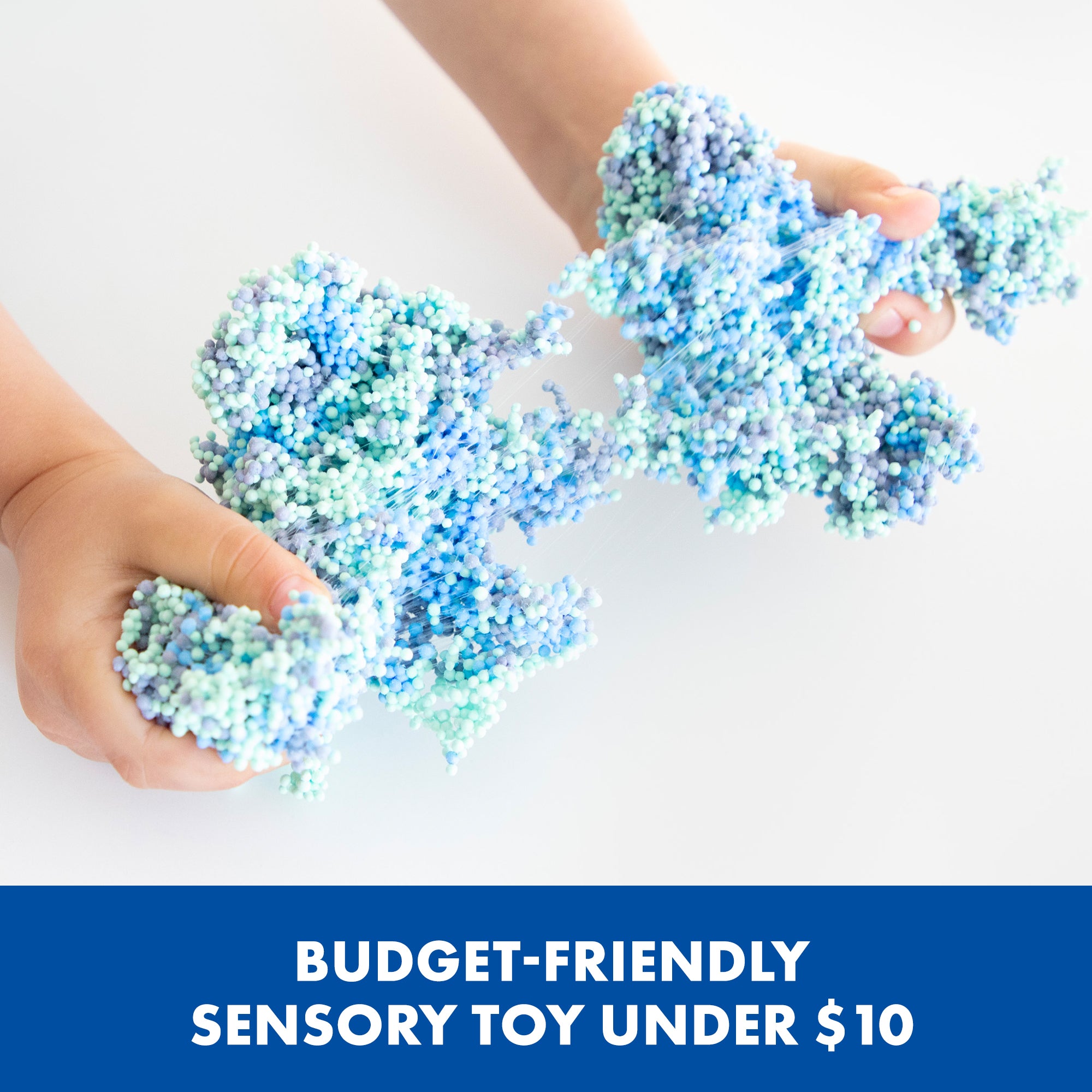 مجموعة بلاي فوم الأصلية من ليرنينج ريسورسز، عبوة من 4 قطع، رغوة لعب حسية خالية من الفوضى، لا تجف أبدًا، لتنمية المهارات الحركية الدقيقة للأطفال