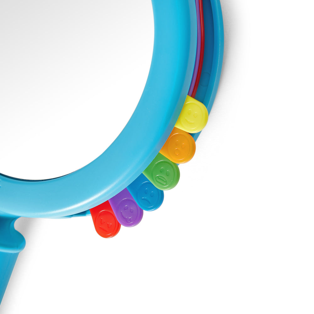 Learning Resources See My Feelings Mirror, Emotional Awareness Tool for Kids with Real Emotion Slides, Ages 3+