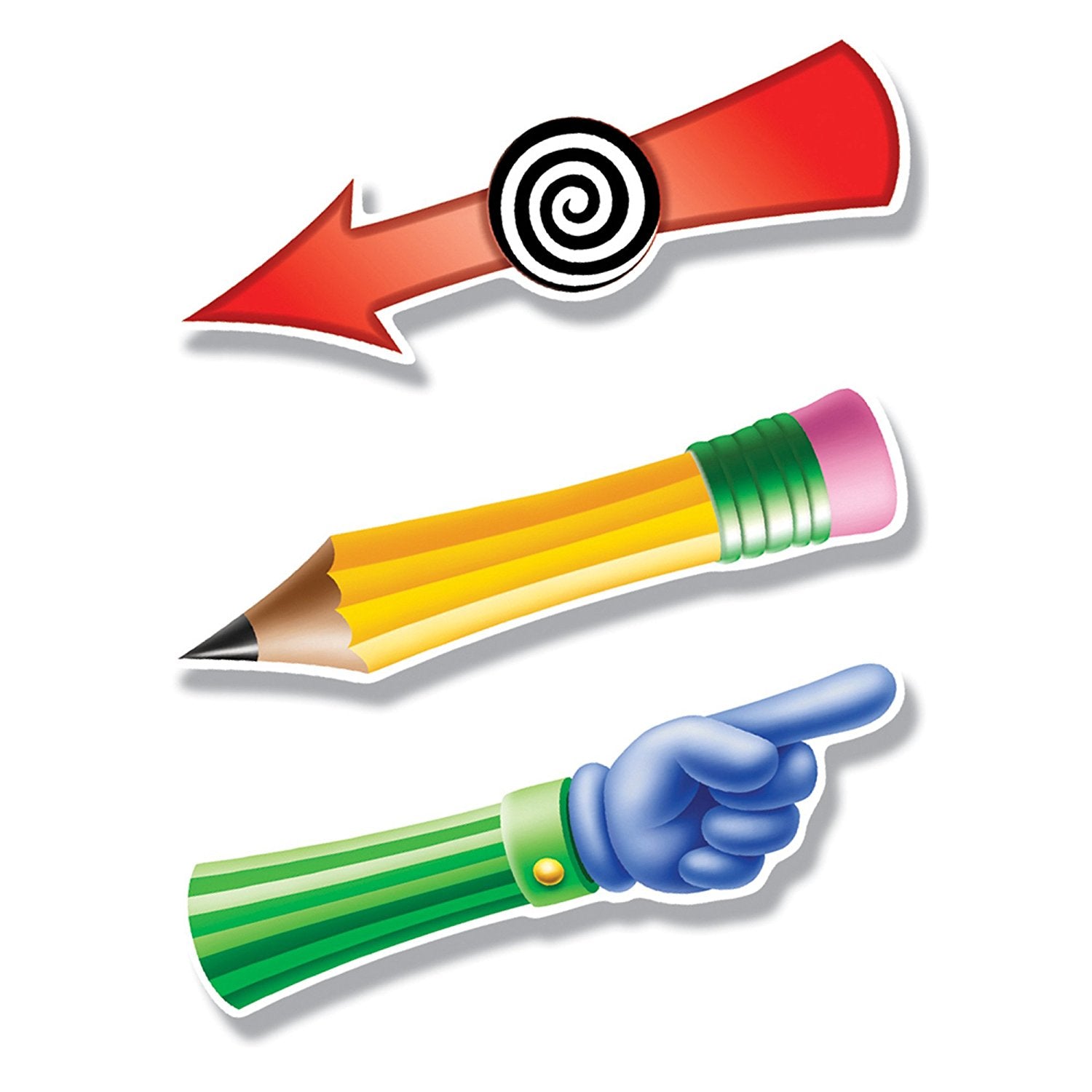 Learning Resources SpinZone Magnetic Front of Class Whiteboard Spinners, Set of 3 Customisable Magnetic Spinners for Whiteboards, Educational Resource for Ages 4+