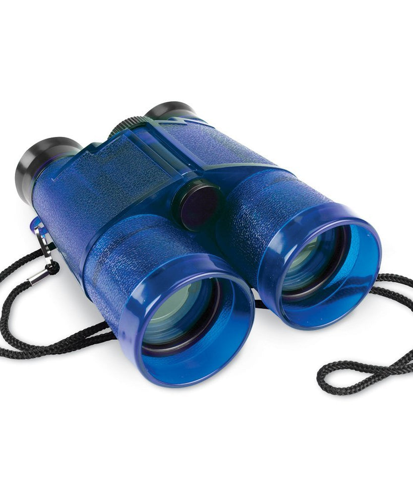 Learning Resources Primary Science Binoculars, 6x Magnification, Durable Child-Friendly Design with Neck Strap, Ideal for Early Exploration, Ages 3+